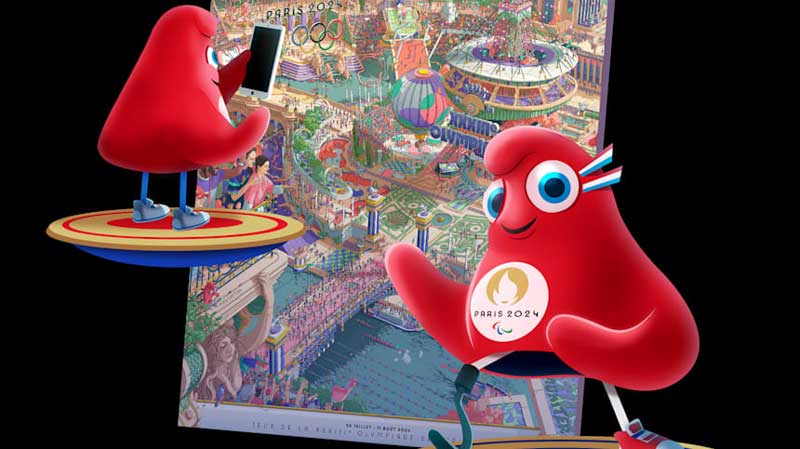 Amura,AmuraWorld,AmuraYachts, Los Phryge aparecen en los posters oficiales de los Juegos Olímpicos París 2024.