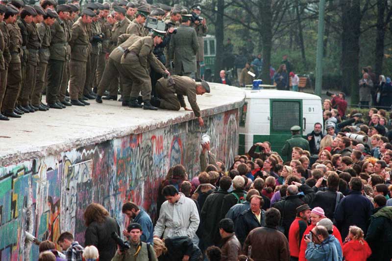 Moments of intense nationalism, shock and struggle for freedom, were lived through this wall.