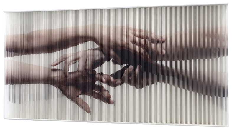 String Hands 004
cuerdas en marco de acero de Hong Sung Chul
