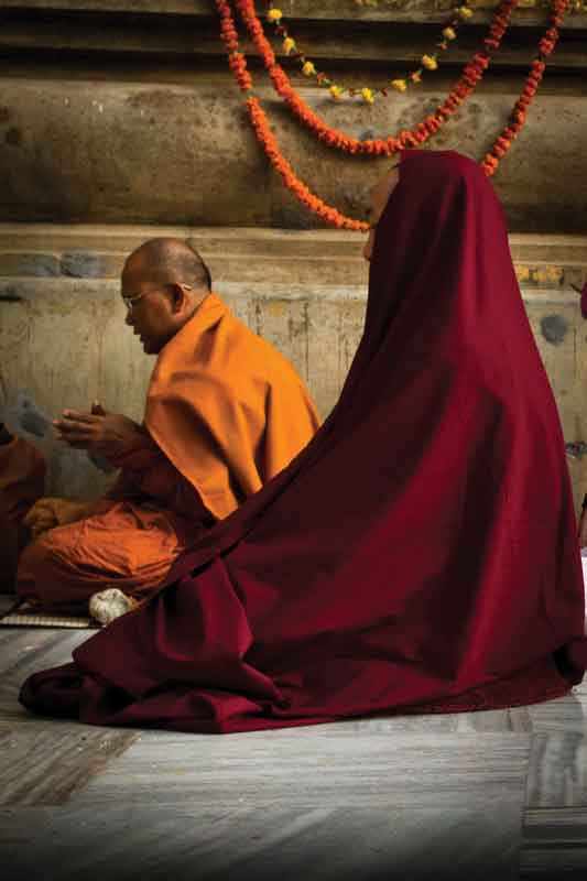 The national religion of Bhutan is Mahayana Buddhism (the great vehicle).
