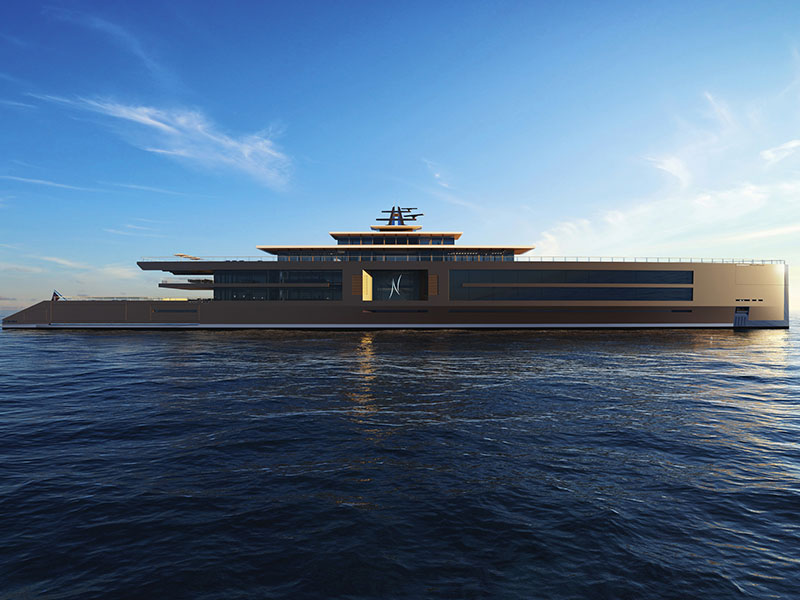Amura,Concepto Nature de Sinot Exclusive Yacht Design. 