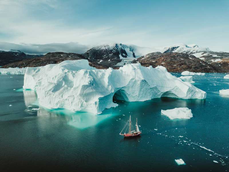 Amura,AmuraWorld,AmuraYachts,Groenlandia, Incursionar en Groenlandia para encontrar la naturaleza.