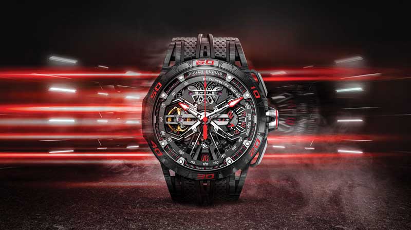 Amura,AmuraWorld,AmuraYachts,Big Boats Collection, Roger Dubuis Excalibur Spider Flyback <br />Chronograph.