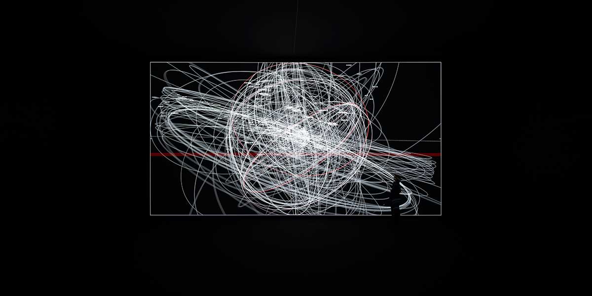 Ryoji Ikeda estrena ‘Data-verse 3’ en Art Basel Unlimited