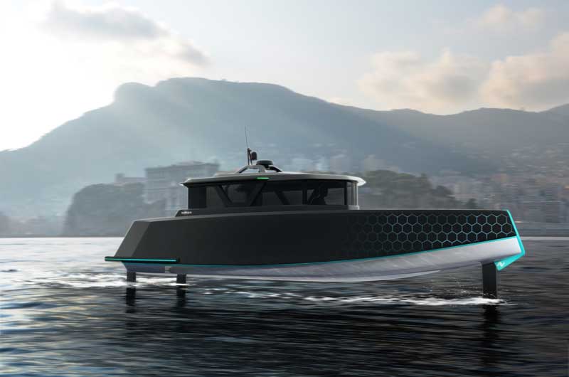 Amura,AmuraWorld,AmuraYachts,, El N27 puede navegar de manera autónoma y dar el servicio de robotaxi marítimo.