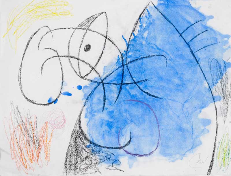 Amura,AmuraWorld,AmuraYachts, <em>Tête</em>. Joan Miró. Vendido por 120,000 libras.