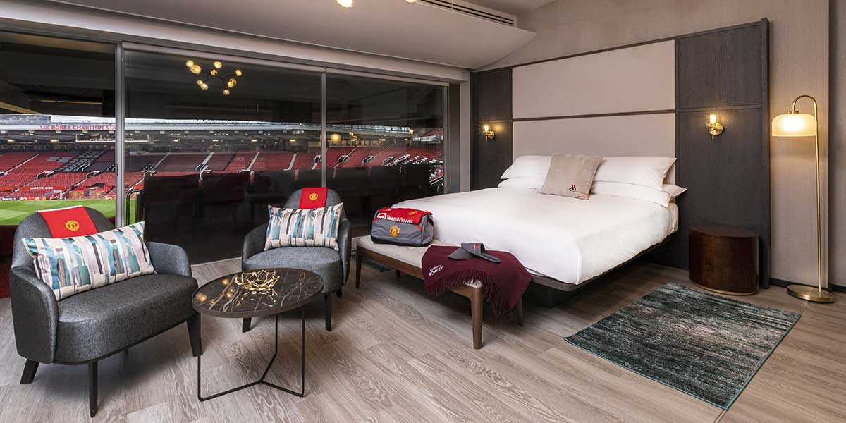 Marriott Bonvoy instaló una suite en el Old Trafford