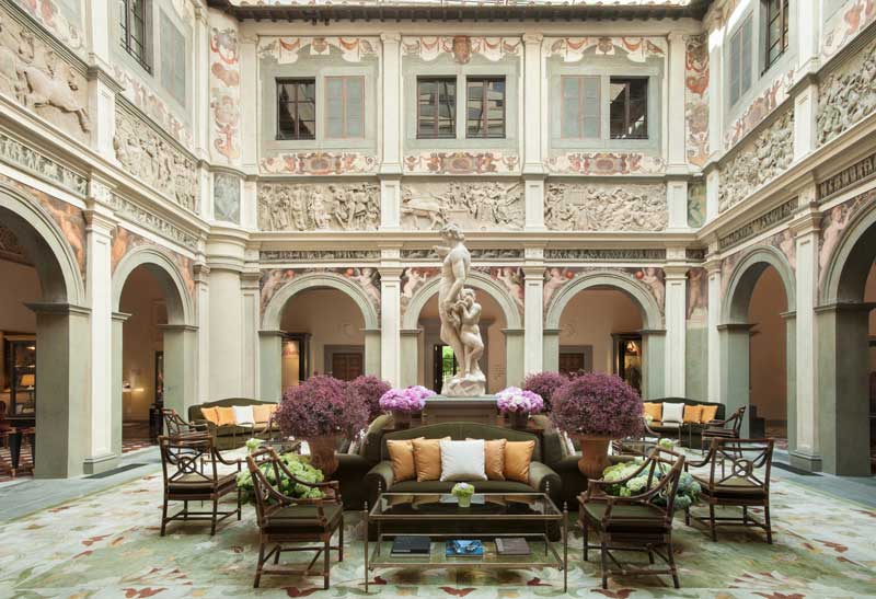 Amura,AmuraWorld,AmuraYachts, El itinerario incluye tiempo para disfrutar las instalaciones del Four Seasons Hotel Firenze.