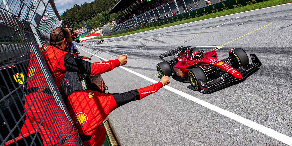 Leclerc reencuentra la victoria en Austria