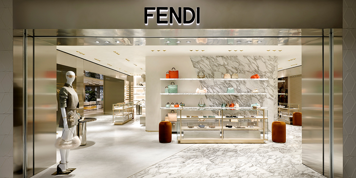 This is what the first FENDI boutique in Madrid looks like