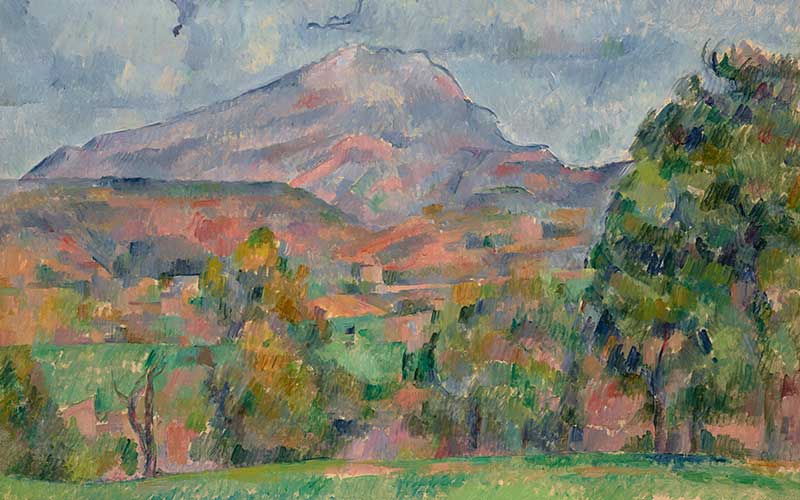 Amura,AmuraWorld,AmuraYachts, Paul Cezanne (1839-1906), <em>La montagne Sainte-Victoire</em>, 1888-1890.