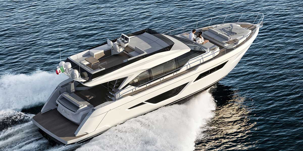 Ferretti Yachts 580, confort y deportividad