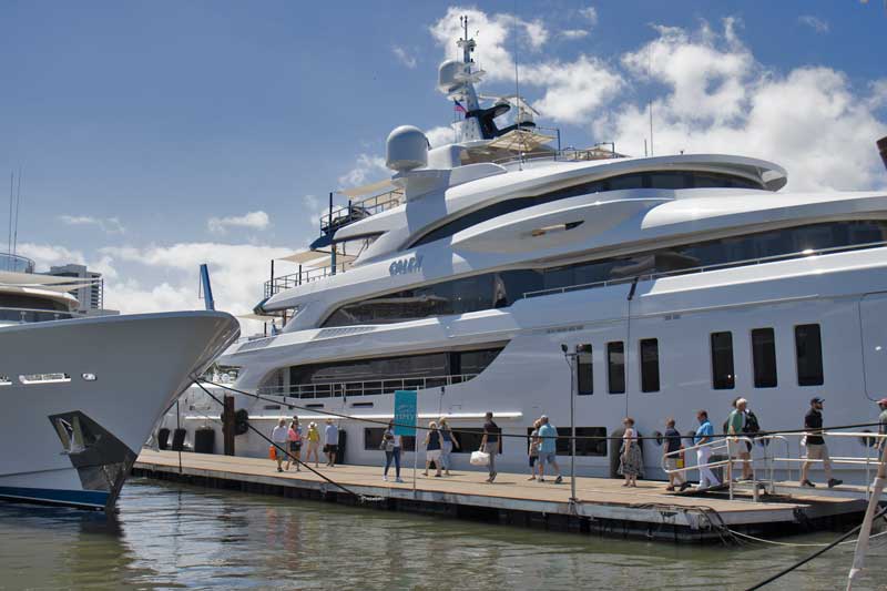 Amura,AmuraWorld,AmuraYachts, El Palm Beach Boat Show contó con la presentación mundial del superyate <em>Calex</em> de Benetti.