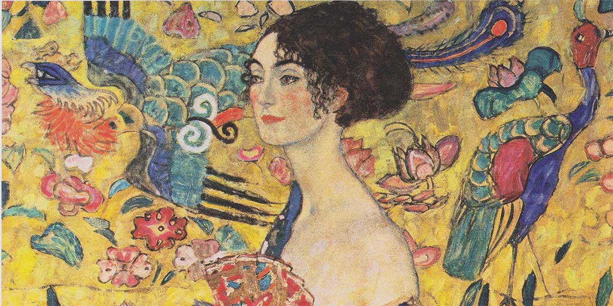 La dama con un abanico de Klimt: récord de subasta