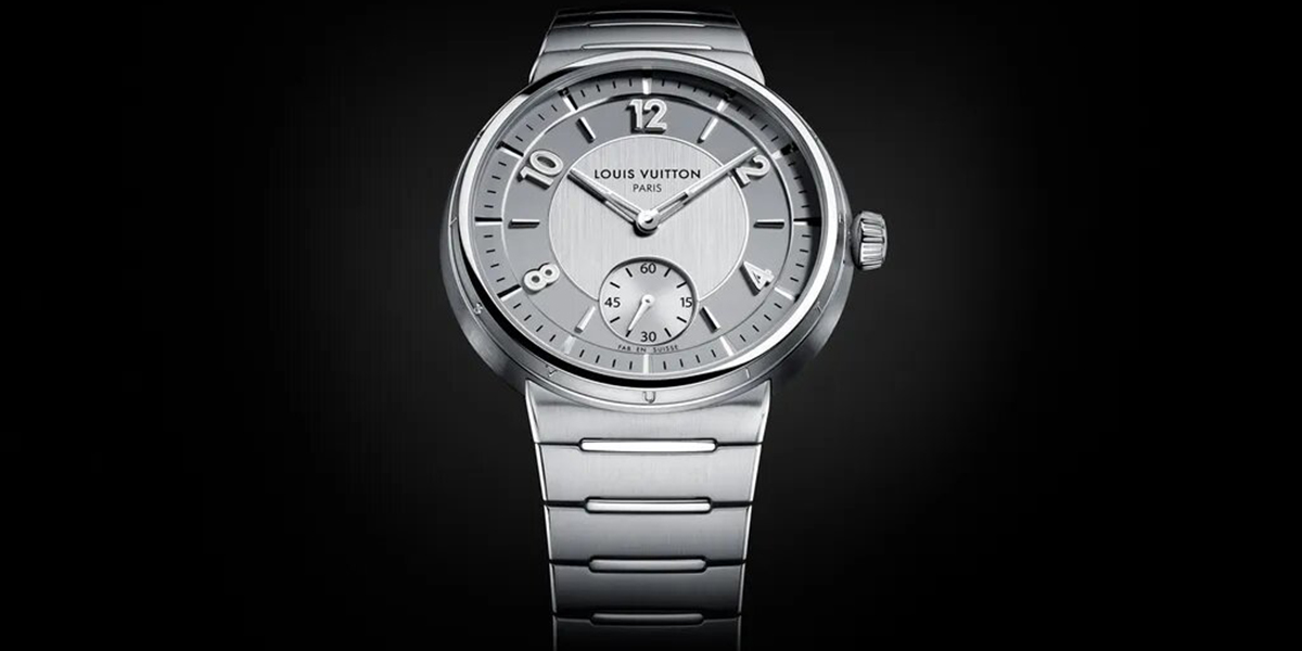 Reinvention of the LV Tambour watch for its 21st anniversary