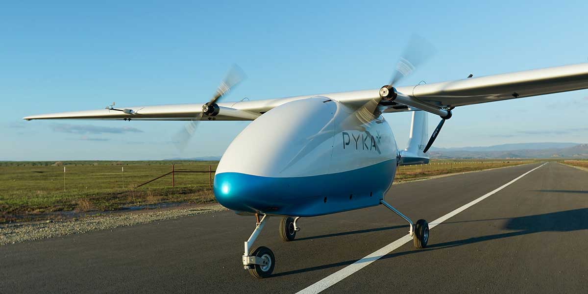Pyka entrega el primer avión eléctrico de carga