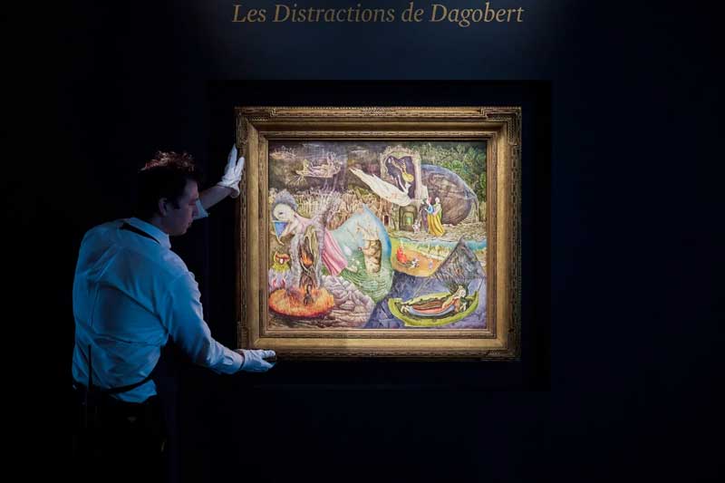 Amura,AmuraWorld,AmuraYachts, <em><i>Les Distractions de Dagobert,</i></em> de Leonora Carrington. (Estimación: Entre 12 y 18 millones de dólares).
