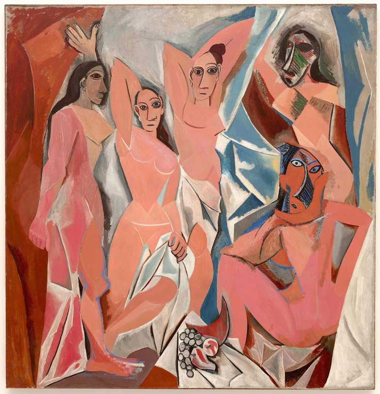 Amura,AmuraWorld,AmuraYachts, Pablo Picasso.<em><i> Les Demoiselles d'Avignon</i></em>. 1907.