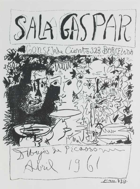 Amura,AmuraWorld,AmuraYachts, Pablo Picasso, <em><i>Sala Gaspar</i></em>. 1961.
