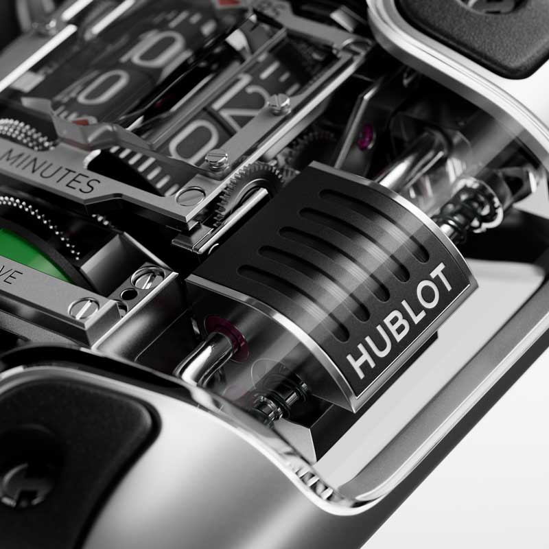 Amura,AmuraWorld,AmuraYachts, Por su diseño, el MP-10 Tourbillon Weight Energy System de Hublot fue merecedor del Red Dot Design Award de Diseño de Producto.