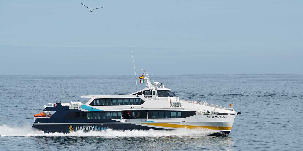 Primer ferry de alta velocidad con sistema híbrido