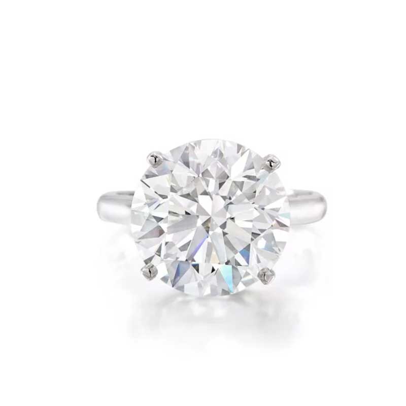 Amura,AmuraWorld,AmuraYachts, Anillo de diamantes Tiffany de 10 quilates.