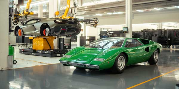 Cinco décadas de Lamborghini Countach