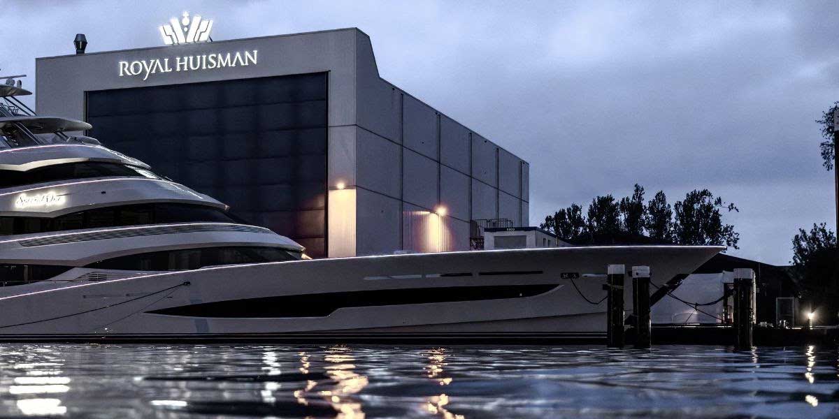 La orgullosa flota Royal Huisman