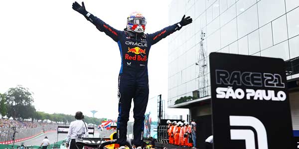 Impresionante victoria de Verstappen en Brasil