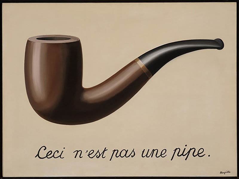 Amura,AmuraWorld,AmuraYachts, René Magritte, <em><i>La traición de las imágenes (Esto no es una pipa)</i></em>, 1929.