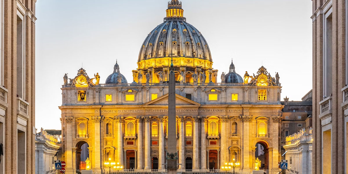 Crean gemelo digital de la Basílica de San Pedro