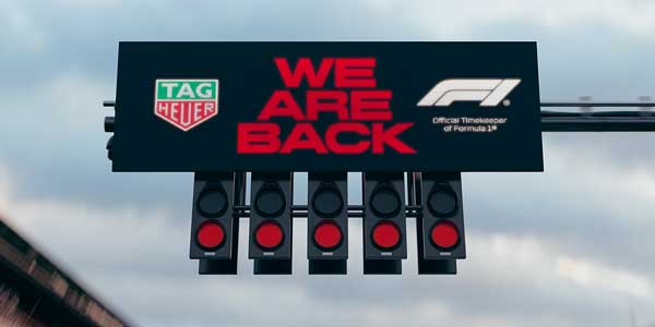 TAG Heuer retorna como cronometrador F1