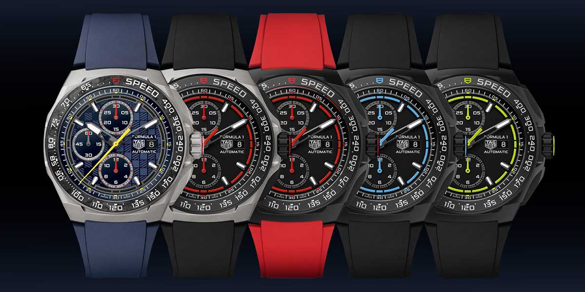 La nueva colección F1 de TAG Heuer en LVMH Watch Week 2025