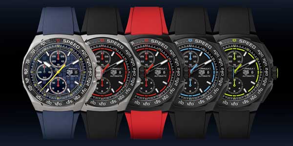 TAG Heuer's new F1 collection at LVMH Watch Week 2025