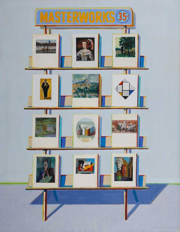 Amura,AmuraWorld,AmuraYachts, Wayne Thiebaud, <em><i>35 Cent Masterworks,</i></em> 1970-1972. Fundación Wayne Thiebaud.