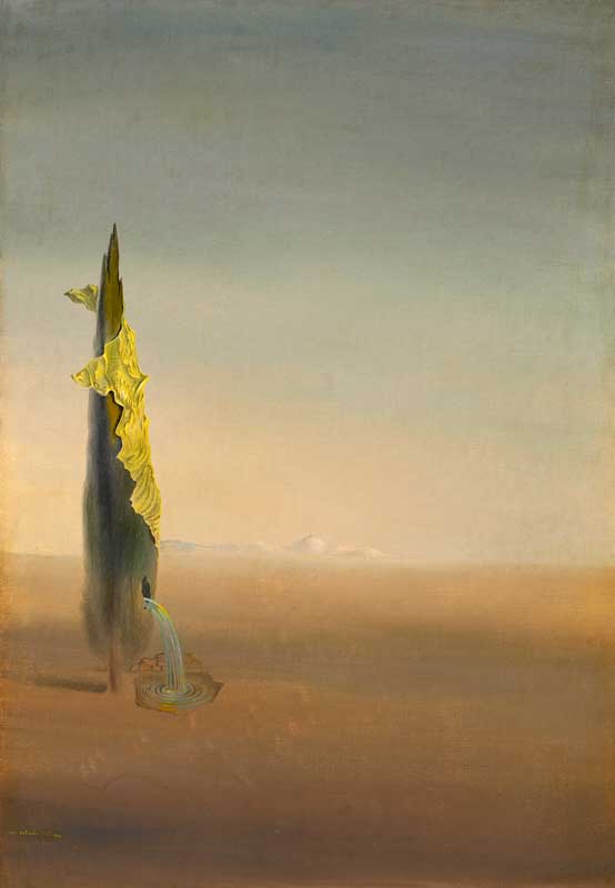 Amura,AmuraWorld,AmuraYachts, Salvador Dalí (1904-1989), <em><i>El nacimiento de la angustia líquida (Naissance des angoisses liquides),</i></em> 1932. Óleo sobre lienzo.