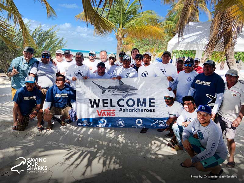 Amura,AmuraWorld,AmuraYachts, <em>“</em>Individualmente somos una gota, pero juntos, somos un océano”: Fundación Saving Our Sharks. / Foto: Cristina Balcázar Escalera