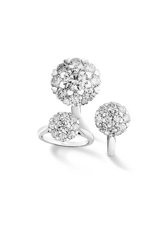 Amura,AmuraWorld,AmuraYachts, Anillo de oro ético blanco de 18 quilates engastado con diamantes talla brillante.