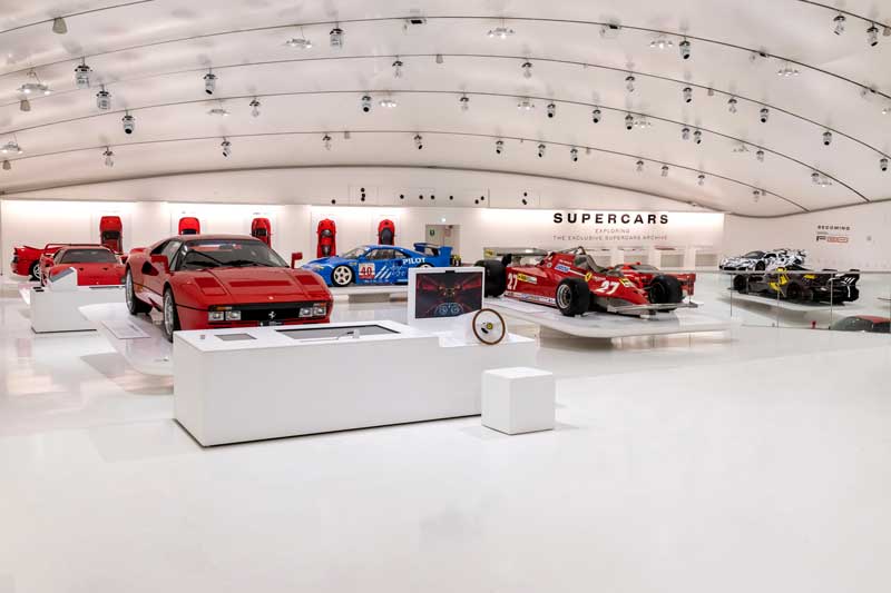 Amura,AmuraWorld,AmuraYachts, El Museo Ferrari presenta <em>Supercars.</em>