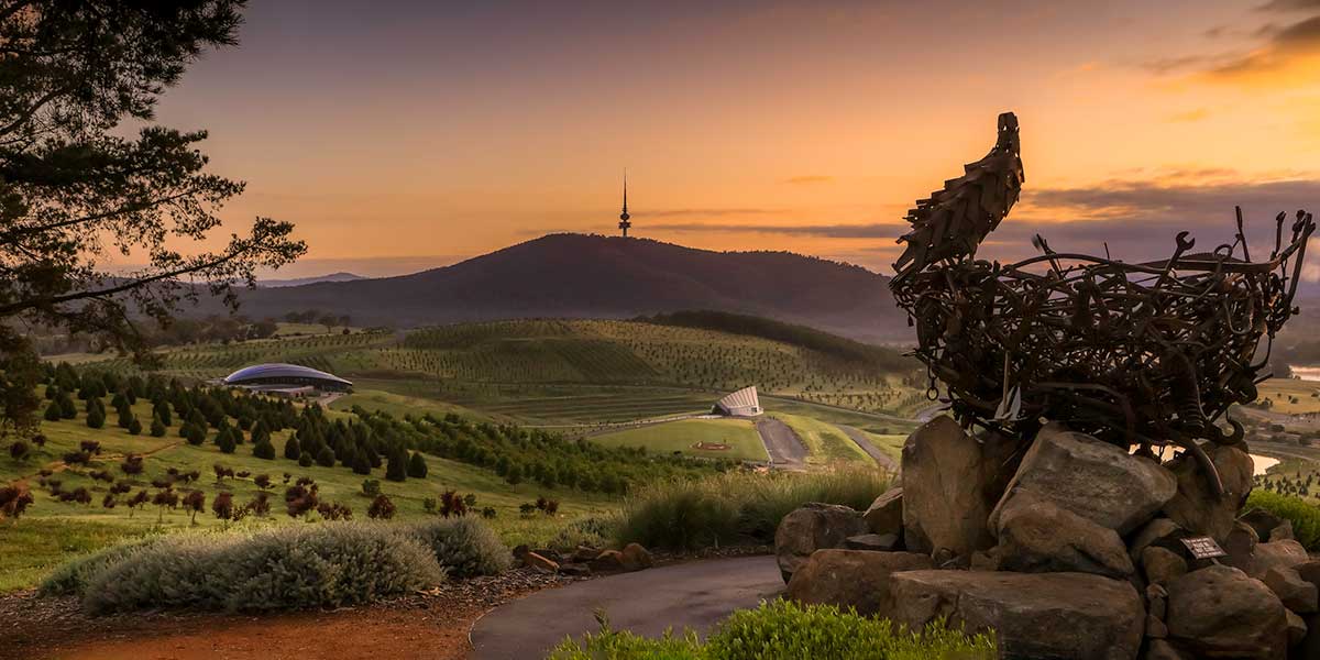 Verano en invierno: vacaciones en Canberra