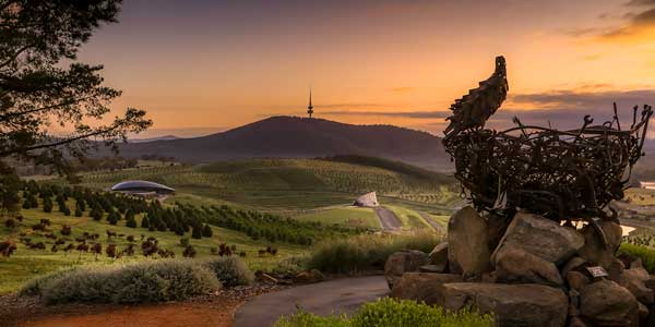 Verano en invierno: vacaciones en Canberra