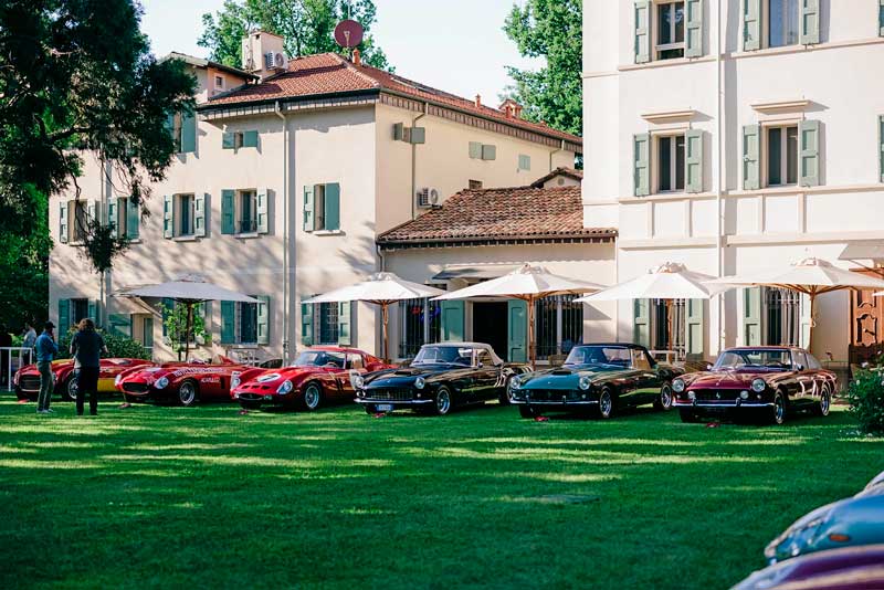 Amura,AmuraWorld,AmuraYachts, Casa Maria Luigia, en Emilia Romagna, sede del Cavallino Classic Modena 2025.