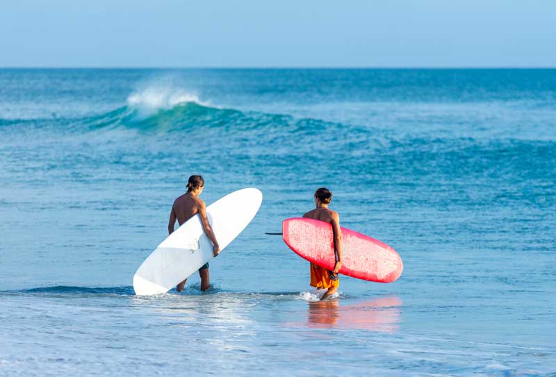 Amura,AmuraWorld,AmuraYachts, El surf puede practicarse en las playas de Punta Mita.