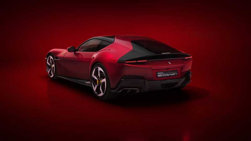 Amura,AmuraWorld,AmuraYachts, El 12Cilindri encarna la tradición de los modelos Ferrari con motor de 12 cilindros.