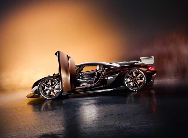 Amura,AmuraWorld,AmuraYachts, El perfil aerodinámico del <em>Sadair’s Spear</em>, el más reciente modelo de Koenigsegg.