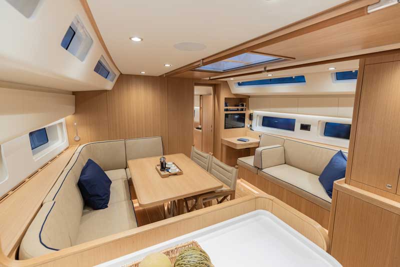 Amura,AmuraWorld,AmuraYachts, Los interiores de Swan 51 son creación de la diseñadora Misa Poggi: