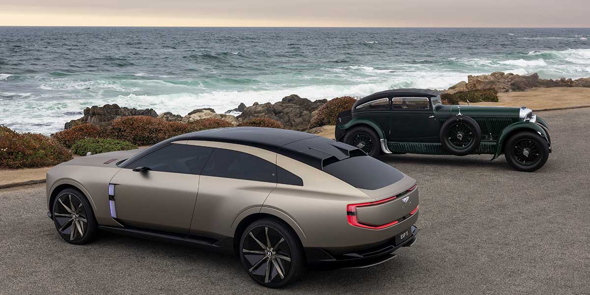 EXP 15 de Bentley, presente en Pebble Beach
