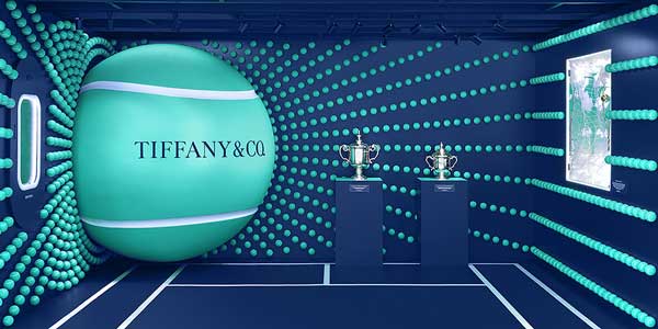 Tiffany & Co. lleva su brillo al US Open