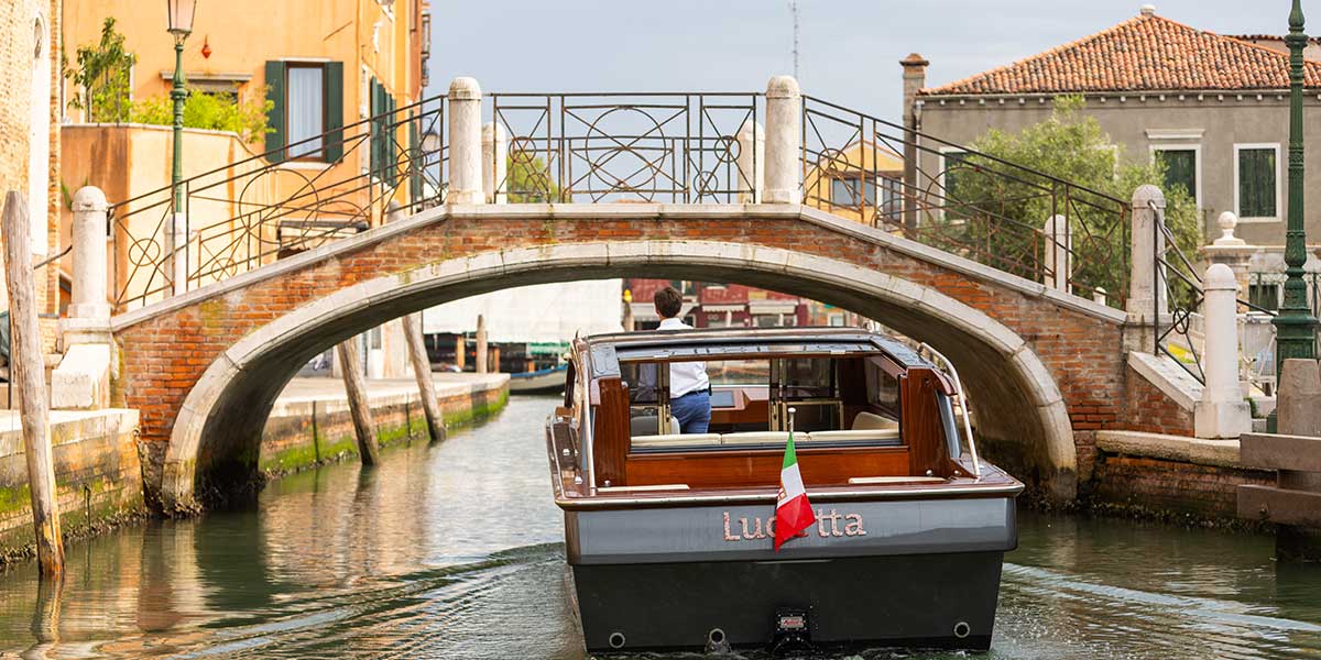 Lucietta, el primer taxi acuático veneciano