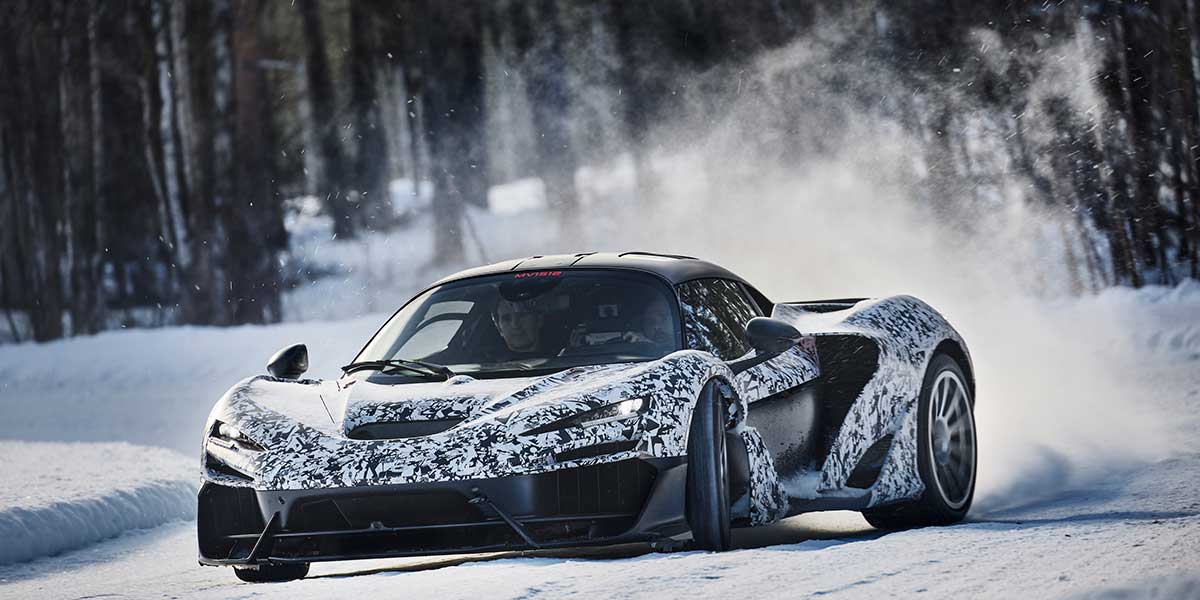 McLaren W1 debutó en Estados Unidos